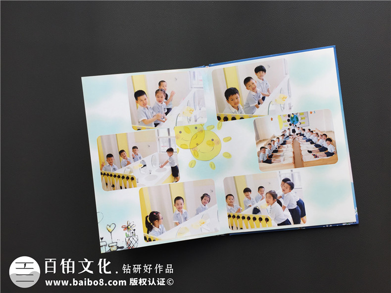 幼兒園大班、幼兒園畢業(yè)紀(jì)念冊設(shè)計 了解幼兒園畢業(yè)相冊該怎么制作?第6張-宣傳畫冊,紀(jì)念冊設(shè)計制作-價格費用,文案模板,印刷裝訂,尺寸大小