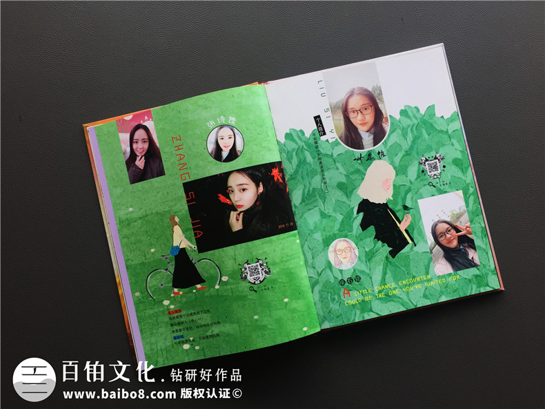 畢業(yè)紀念冊模版,是時候展現(xiàn)個性化定制創(chuàng)意了
