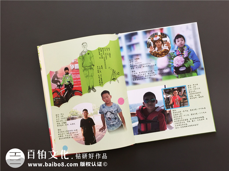 小學(xué)畢業(yè)典禮之后 進(jìn)行小學(xué)畢業(yè)紀(jì)念冊(cè)制作紀(jì)念小伙伴的校園回憶！第6張-宣傳畫(huà)冊(cè),紀(jì)念冊(cè)設(shè)計(jì)制作-價(jià)格費(fèi)用,文案模板,印刷裝訂,尺寸大小