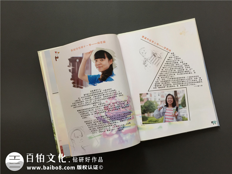 一次制作大學(xué)畢業(yè)紀(jì)念冊的流程和方法分享第6張-宣傳畫冊,紀(jì)念冊設(shè)計制作-價格費用,文案模板,印刷裝訂,尺寸大小