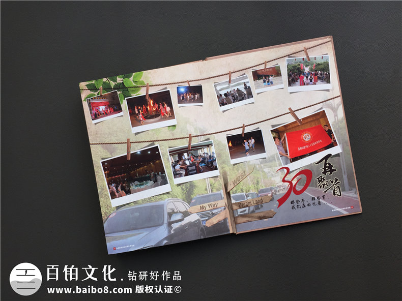 同學(xué)聚會紀(jì)念冊制作：往事記載到紀(jì)念冊中 記載老同學(xué)純真友誼！第8張-宣傳畫冊,紀(jì)念冊設(shè)計制作-價格費用,文案模板,印刷裝訂,尺寸大小