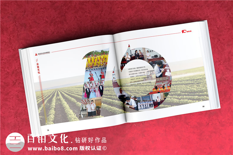 公司周年活動(dòng)紀(jì)念畫冊-銘記團(tuán)隊(duì)部門成長的周年慶畫冊設(shè)計(jì)