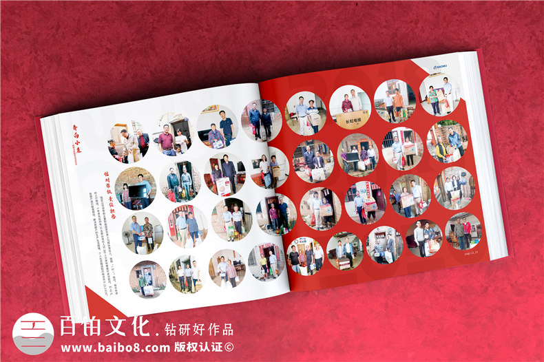 定點(diǎn)幫扶決勝脫貧攻堅紀(jì)實(shí)勝利相冊設(shè)計-扶貧畫冊制作