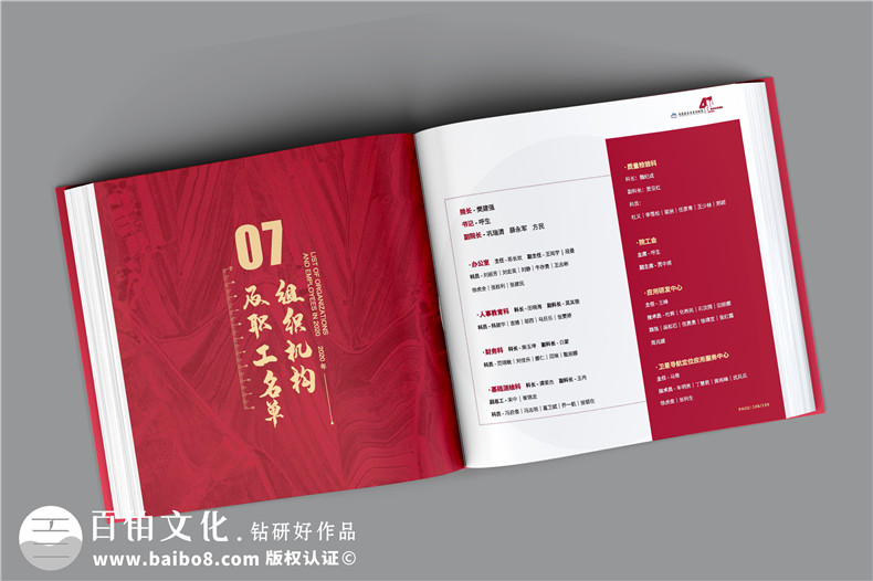 單位40周年紀(jì)念冊(cè)-測繪院企業(yè)40周年慶畫冊(cè)設(shè)計(jì)怎么做