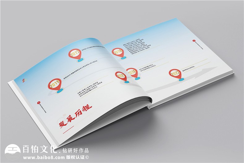 企業(yè)周年慶畫冊怎么設計-企業(yè)紀念畫冊版式設計要點