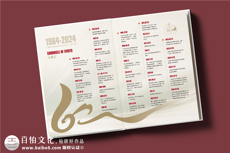 建工集團60周年紀念畫冊設計制作-匠心精筑，行穩(wěn)致遠