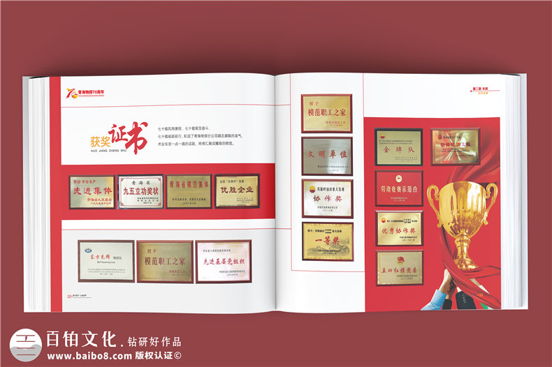輝煌七十載，鑄就能源傳奇-中石油子公司70周年大事記紀(jì)念冊