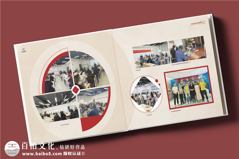 建筑行業(yè)公司成立20周年紀念冊-工程公司周年慶畫冊