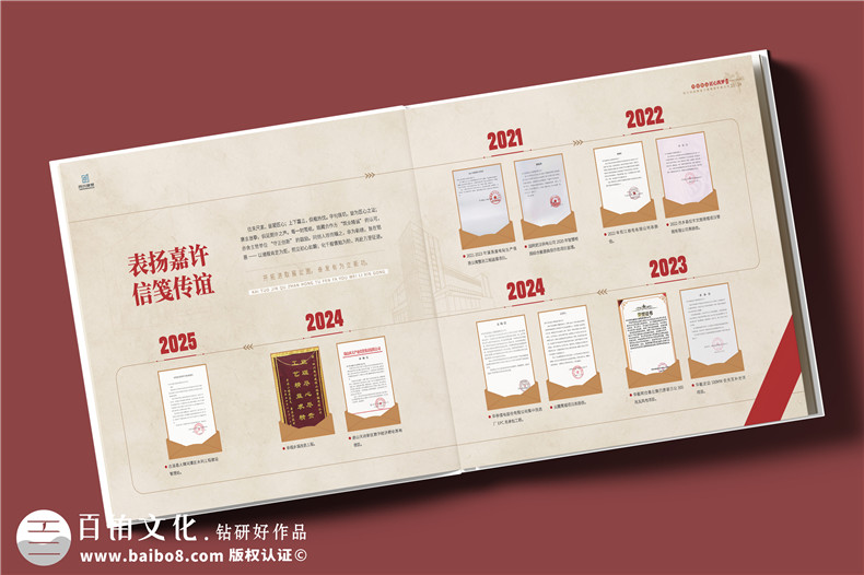 建筑行業(yè)公司成立20周年紀念冊-工程公司周年慶畫冊