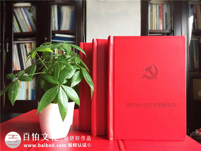 重慶大足國稅局-企業(yè)培訓紀念冊-公司周年慶相冊