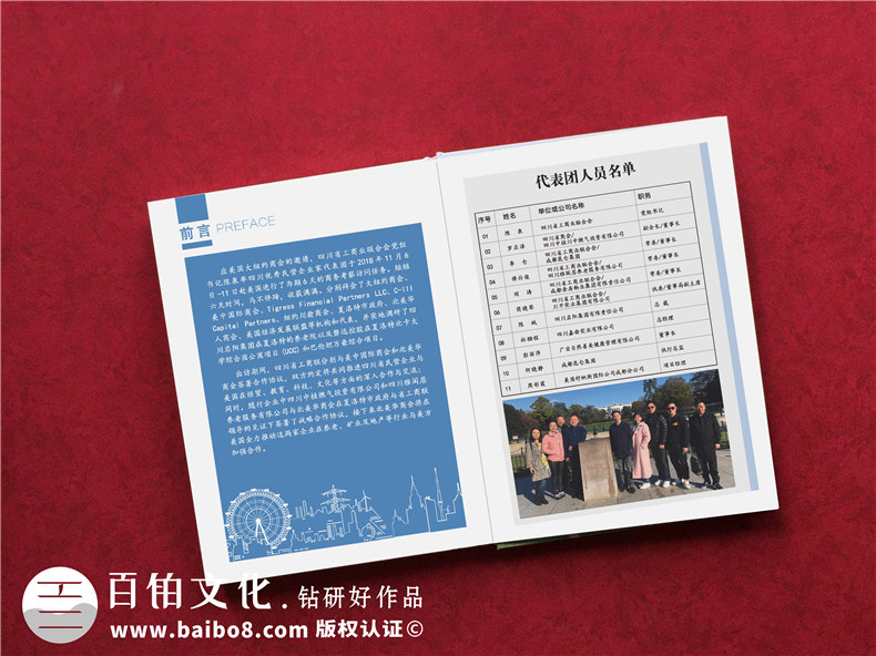 訪問交流活動(dòng)紀(jì)念冊(cè)設(shè)計(jì)-給來公司視察的領(lǐng)導(dǎo)做本像樣的紀(jì)念相冊(cè)!