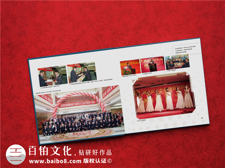 集團成立20周年回憶相冊內容策劃方案-單位發(fā)展紀念畫冊目錄怎么做