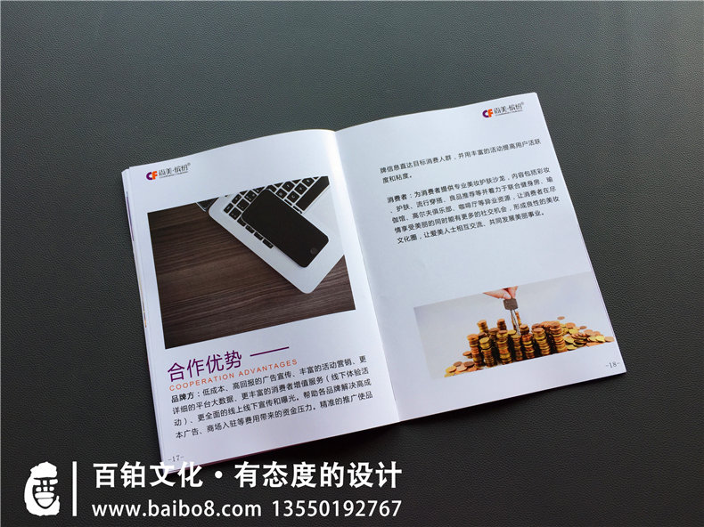 電子商務(wù)平臺公司宣傳冊設(shè)計-化妝品行業(yè)畫冊
