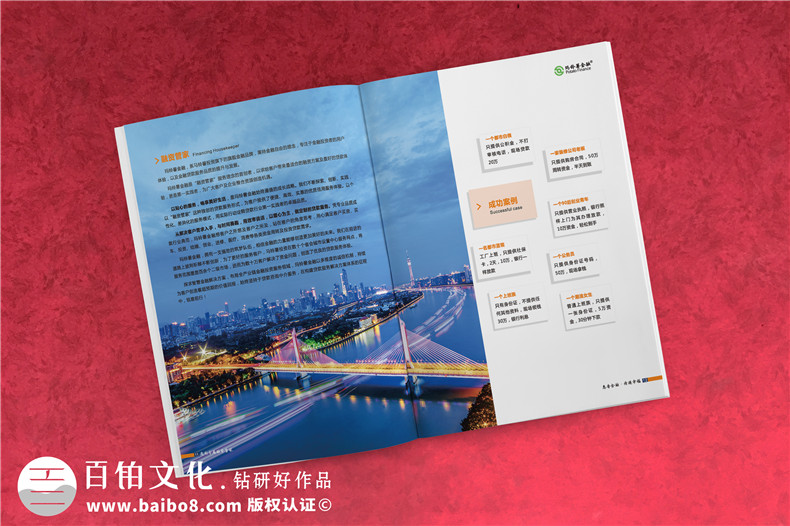 金融公司宣傳畫冊設(shè)計-貸款融資機(jī)構(gòu)宣傳冊制作