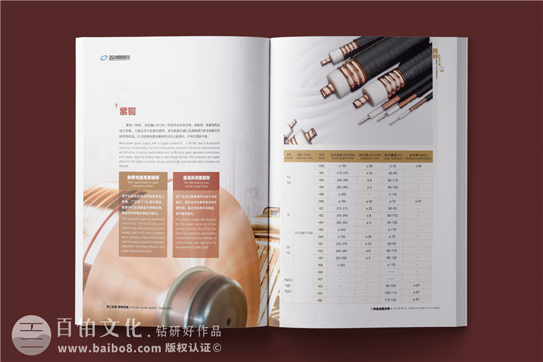 銅材產(chǎn)品宣傳冊(cè)設(shè)計(jì)-銅業(yè)公司畫(huà)冊(cè)簡(jiǎn)介樣本定制