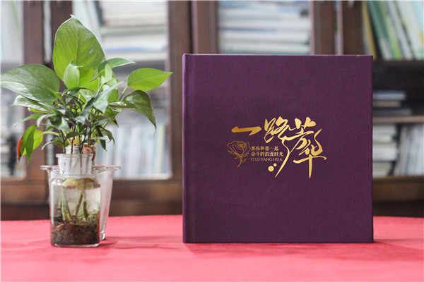 紫色系女領(lǐng)導(dǎo)退休紀(jì)念冊(cè)-送女領(lǐng)導(dǎo)的走心禮物