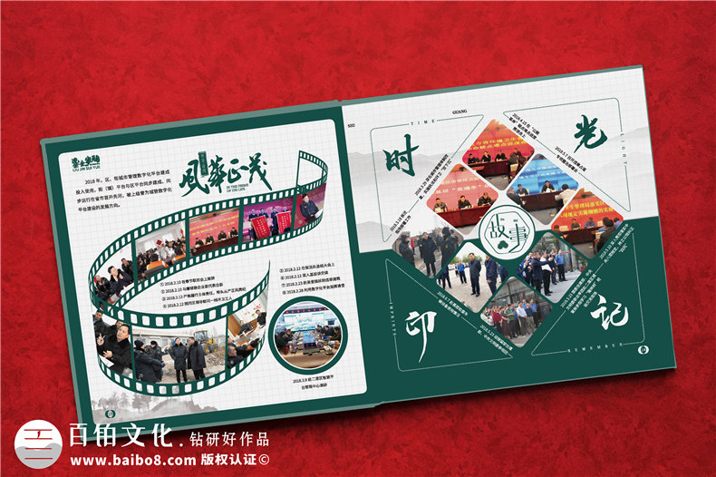 領(lǐng)導(dǎo)年度畫冊-政協(xié)主席黨員局長退休紀念冊