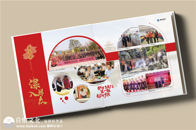 公司高管離任紀念冊定制-經理調任相冊設計