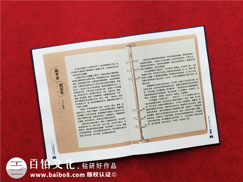 完成一次老人祝壽相冊制作 老人壽辰紀(jì)念冊將珍藏終生幸福生活！